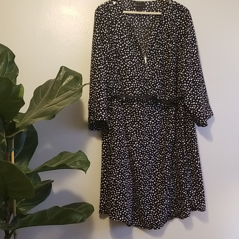 Black Polka Dot Dress